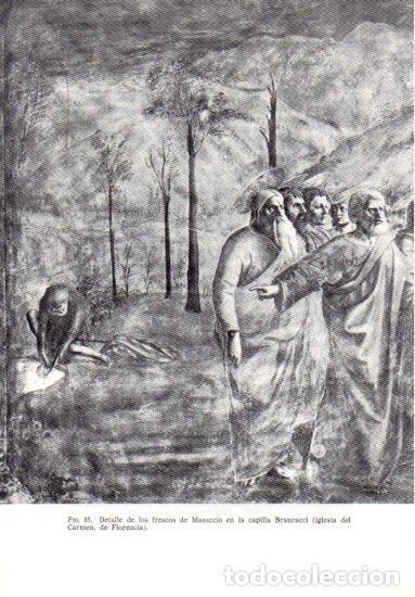 Cartoline: LAMINA V41199: Frescos de la iglesia del Carmen en Florencia - Leonardo Benevolo