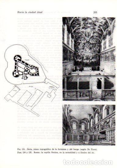 Postcards: LAMINA V41220: Capilla Sixtina en la actualidad y a finales del XV - Leonardo Benevolo