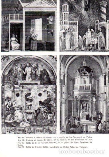 Postcards: LAMINA V41202: Pinturas al fresco por Giotto - Leonardo Benevolo