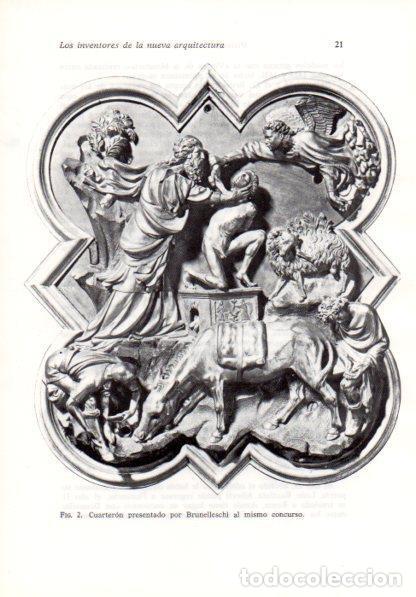 Cartoline: LAMINA V41161: Cuarteron por Brunelleschi, Museo Nacional de Florencia - Leonardo Benevolo