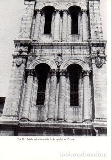 Cartoline: LAMINA V41212: Campanario Catedral de Ferrara - Leonardo Benevolo