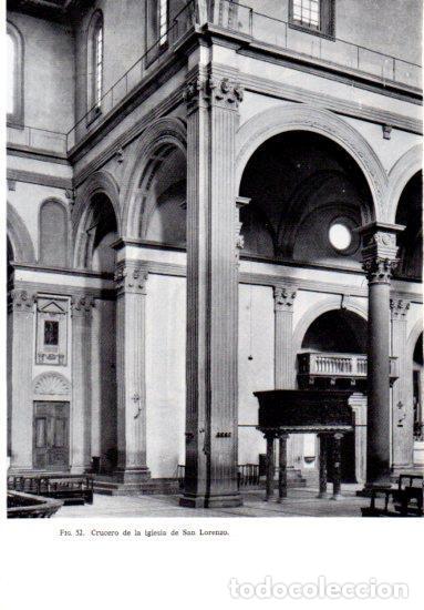 Cartoline: LAMINA V41187: Crucero de la iglesia de San Lorenzo, Florencia - Leonardo Benevolo