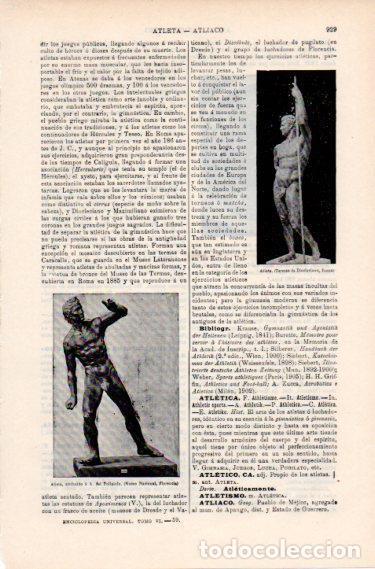 Postkarten: LAMINA ESPASA PV50506: Atleta Termas de Diocleciano, Roma - Varios