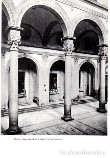 Postcards: LAMINA V41186: Nave lateral iglesia de San Lorenzo Florencia - Leonardo Benevolo
