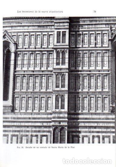 Postkarten: LAMINA V41179: Detalle lateral de Santa Maria de la Flor Florencia - Leonardo Benevolo