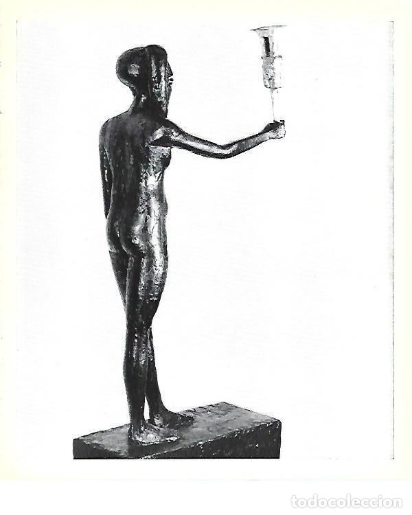 Cartoline: LAMINA 40816: Reverso de estatuilla de Tutankhamon - Christiane Desroches-Noblecourt