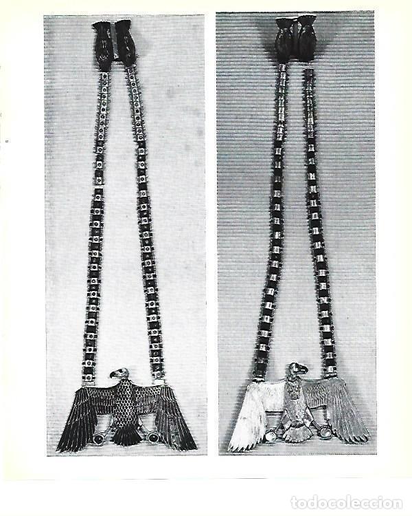 Cartoline: LAMINA 40779: Collares simbolos de la monarquia faraonica - Christiane Desroches-Noblecourt