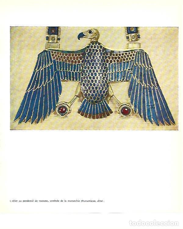 Postkarten: LAMINA 40772: Detalle del collar del faraon - Christiane Desroches-Noblecourt