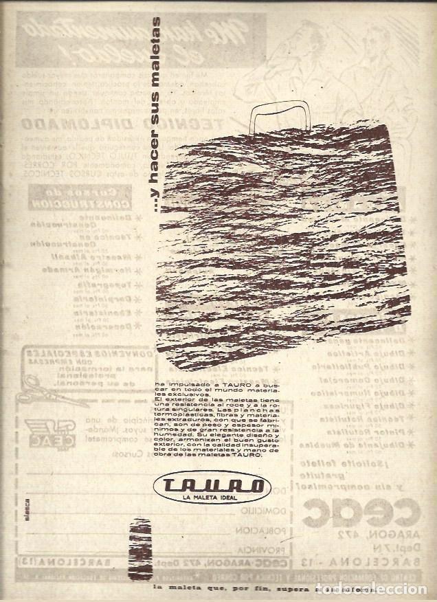 Postales: LAMINA 41011: Publicidad de maletas Callao - VVAA