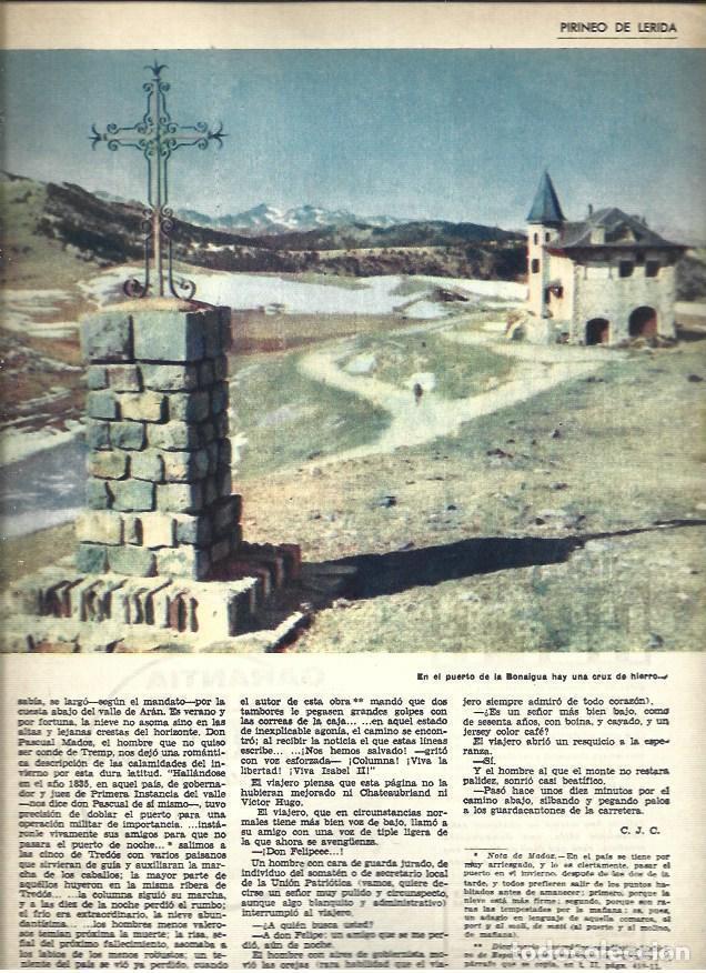 Cartes Postales: LAMINA 41077: Cruz de hierro en el Puerto de Bonaigua, Lleida - VVAA