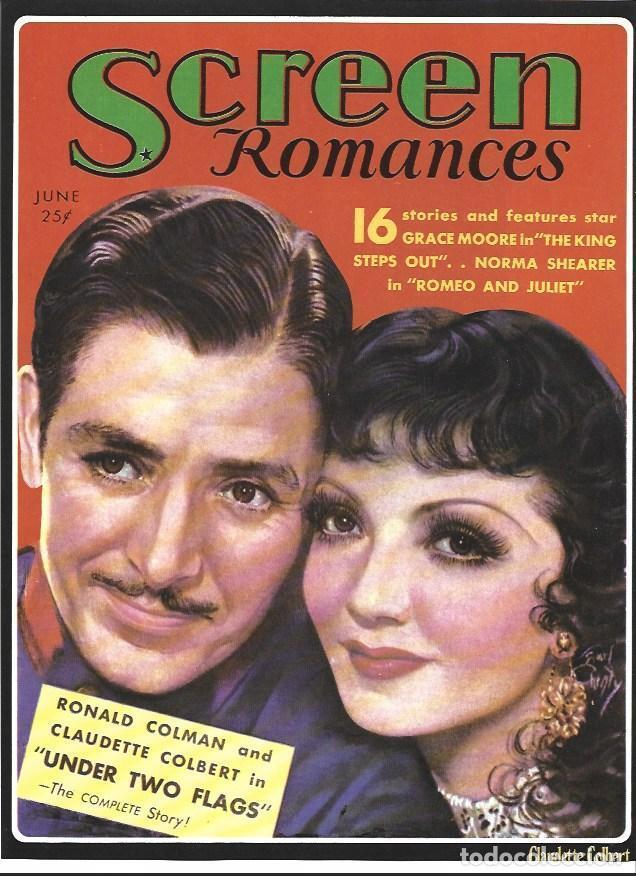 Postais: LAMINA 36854: Claudette Colbert - VVAA