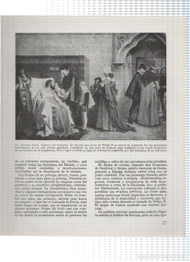 Cartoline: Lamina: Antonio Perez despues del tormento