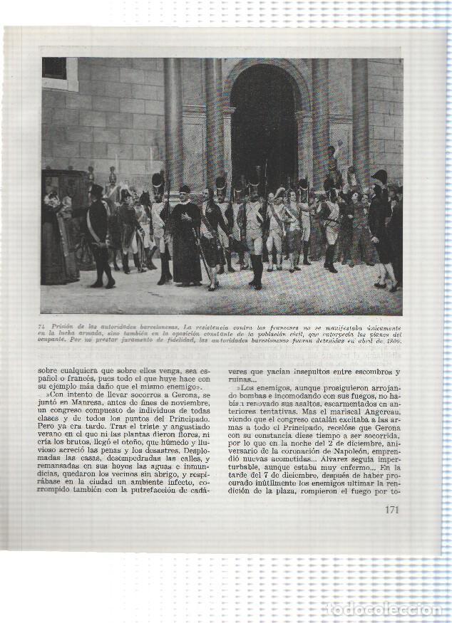 Postkarten: Lamina: Prision de las autoridades Barcelonesas y La rendicion de Gerona