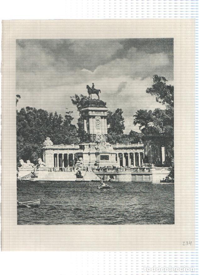 Postkarten: Lamina: Monumento a Alfonso XII en Madrid