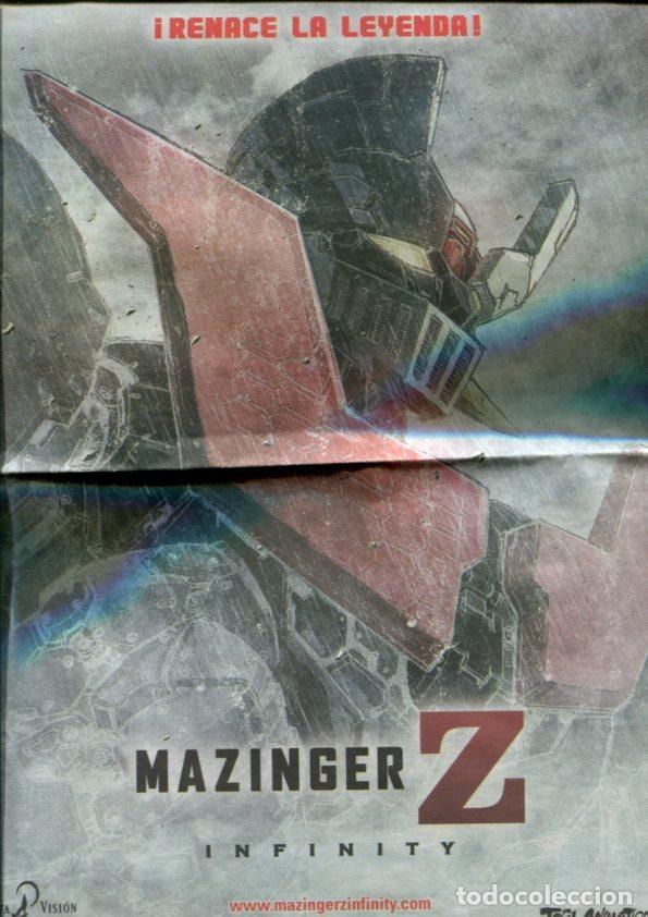 Postales: Propaganda diario pelicula Mazinger Z Infinity -