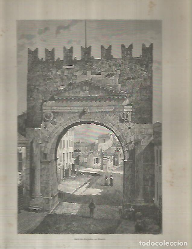 Postkarten: LAMINA 9615: Arco de Augusto en Rimini - Varios