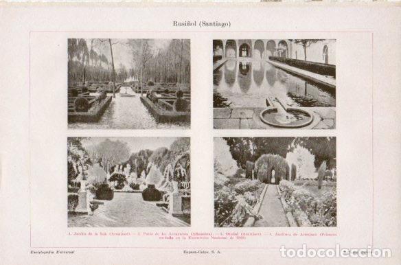 Postkarten: LAMINA V41868: Obras varias por S. Rusi&ntilde;ol - Varios