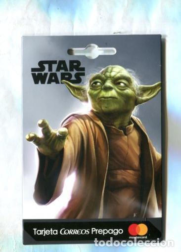 Postales: Star Wars: tarjeta prepago correos: personaje Yoda
