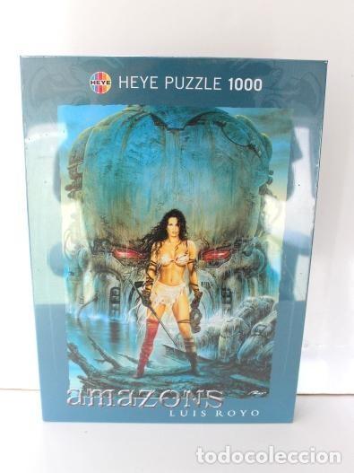 Postcards: PUZZLE 1000: AMAZONS, Red Eye - Luis Royo (HEYE PUZZLES) - Luis Royo