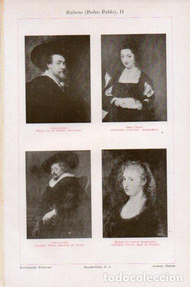 Cartoline: LAMINA V41810: Retratos varios por Rubens - Varios