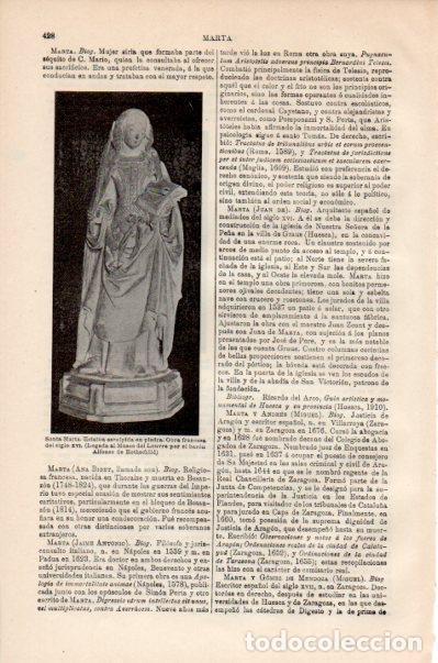 Postais: LAMINA V41505: Santa Marta estatua siglo XVI, Museo del Louvre - Varios