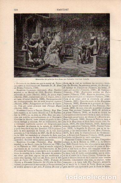 Postales: LAMINA V41519: Educacion del principe Juan por S. Martinez Cubells - Varios