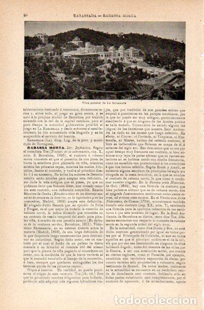 Cartes Postales: LAMINA V42172: Vista general de La Rabassada, Barcelona - Varios