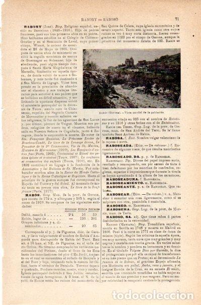 Postkarten: LAMINA V42176: Vista parcial de Rabos, Girona - Varios