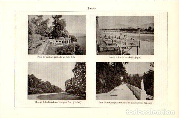 Postkarten: LAMINA V42373: Paseo en Japon, Londres y Barcelona - Varios