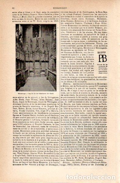 Cartoline: LAMINA V41993: Capilla de los Caballeros del Cardo en Edimburgo - Varios