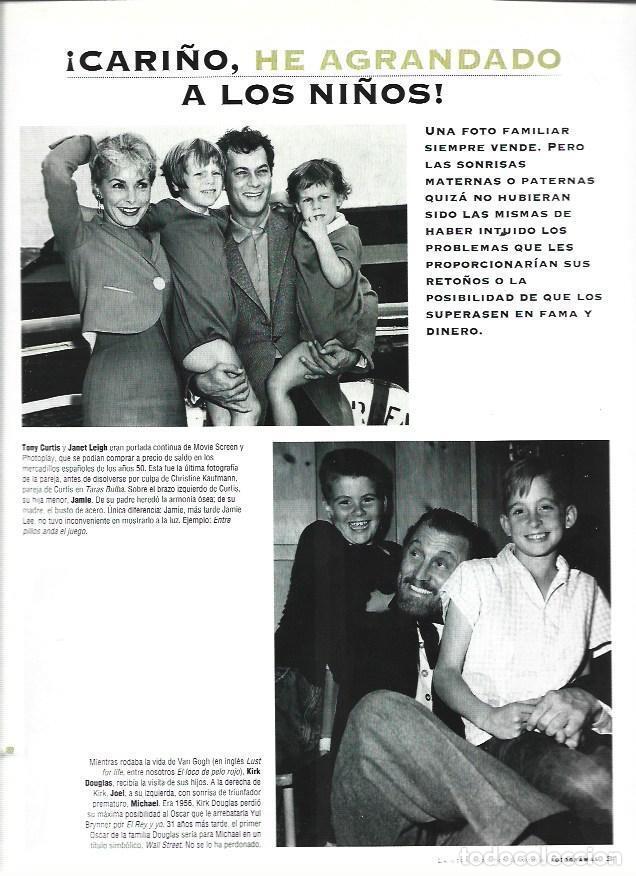 Postkarten: LAMINA 37192: Tony Curtis y Kirk Douglas con sus familias - Jaume Figueras