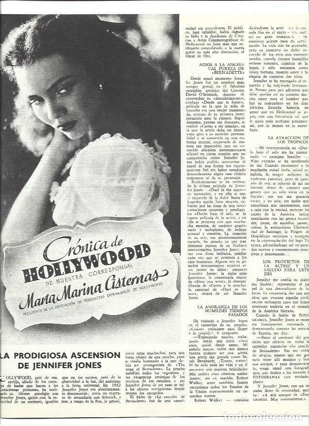 Postais: LAMINA 37181: Jennifer Jones - VVAA