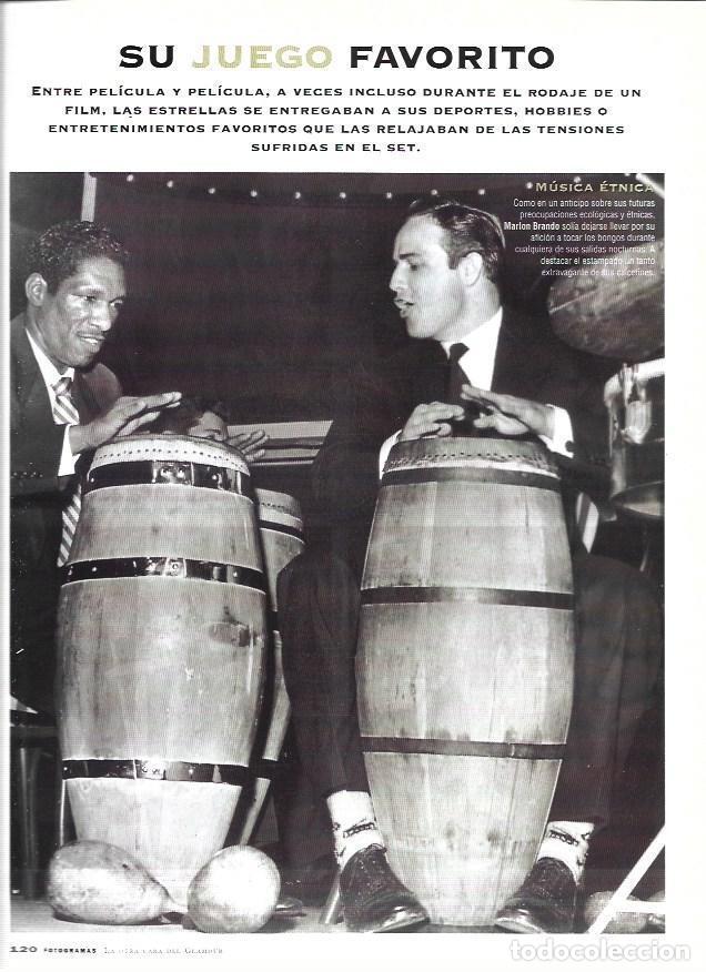 Postales: LAMINA 37250: Marlon Brando tocando los bongos - Jaume Figueras