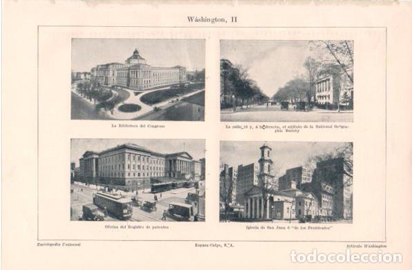 Postkarten: LAMINA V42873: Biblioteca del Congreso, Registro de patentes y Geographic Society, Washington - Vari