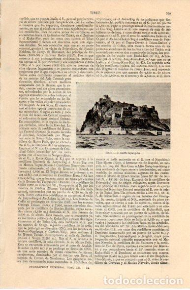 Postkarten: LAMINA V42591: Fuerte Gyang-tse, Tibet - Varios