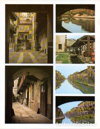 Postkarten: LAMINA V43221: Milan. Naviglione Grande vistas varias - Giovanna Magi