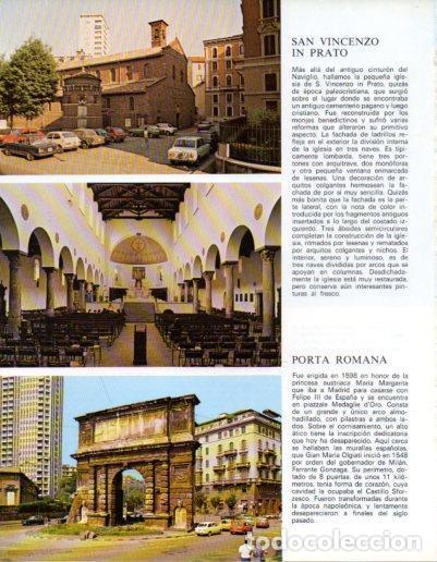 Postcards: LAMINA V43217: Milan. Iglesia San Vicenzo in Prato y Porta Romana - Giovanna Magi