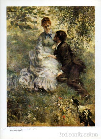 Postcards: LAMINA V43234: Enamorados por Renoir - NULL