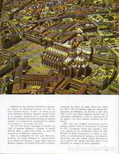 Postais: LAMINA V43171: Vista aerea del Duomo de Milan - Giovanna Magi