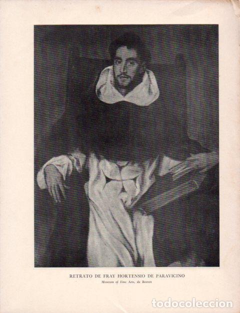 Postkarten: LAMINA V43161: El Greco. Fray Hortensio de Paravicino - Ignacio de Beryes