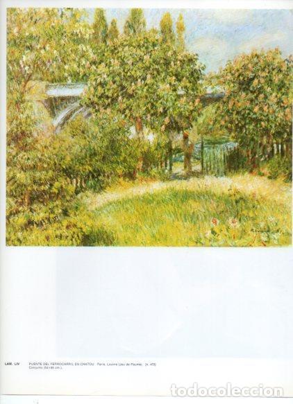 Postkarten: LAMINA V43250: Puente del ferrocarril en Chatou por Renoir - NULL