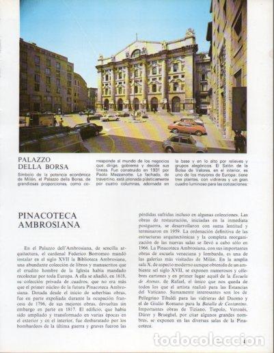 Postais: LAMINA V43181: Milan. Palazzo della Borsa - Giovanna Magi