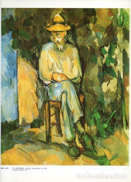 Postais: LAMINA V43319: El jardinero por Cezanne - NULL