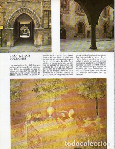 Cartoline: LAMINA V43182: Milan. Casade los Borromei - Giovanna Magi