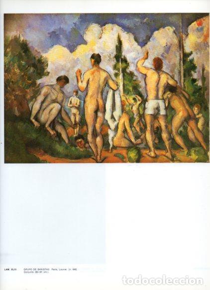 Postais: LAMINA V43309: Grupo de ba&ntilde;istas por Cezanne - NULL