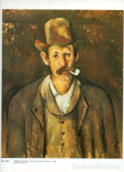 Cartoline: LAMINA V43304: Hombre con pipa por Cezanne - NULL
