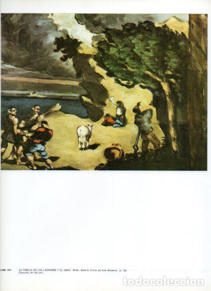 Postales: LAMINA V43291: La fabula de los ladrones y el asno por Cezanne - NULL