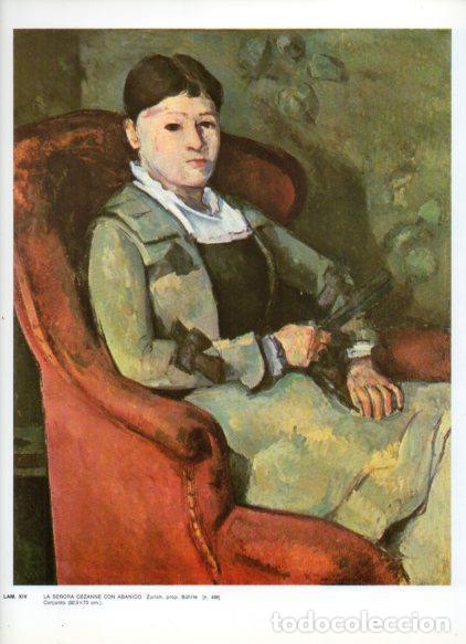 Postkarten: LAMINA V43294: La se&ntilde;ora Cezanne con abanico por Cezanne - NULL