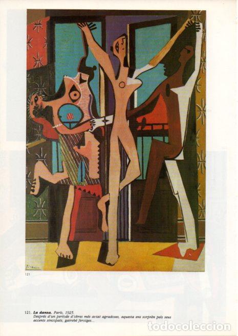 Cartes Postales: LAMINA V43119: Picasso. La dansa - Josep Palau i Fabre