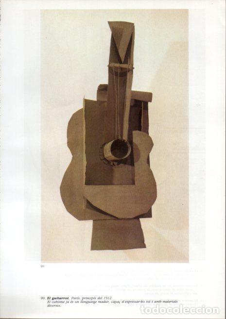 Cartoline: LAMINA V43111: Picasso. El gitarrot - Josep Palau i Fabre